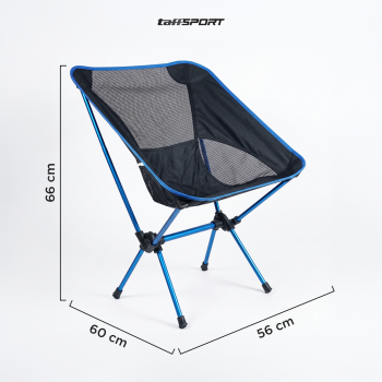 Gambar produk TaffSPORT Kursi Lipat Outdoor Camping Portable Oxford Folding Chair Low - SF733 - 7