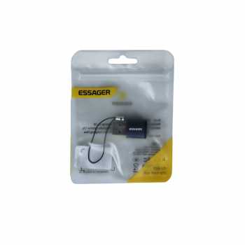 Gambar produk ESSAGER OTG Type C to USB A 3.0 Adapter Converter Fast Charging 3A - ES-OTG11 - Kemasan
