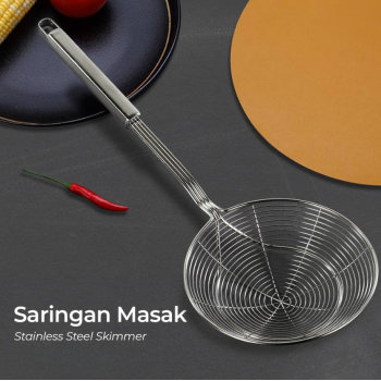 SPIMMER Saringan Minyak Serokan Gorengan Stainless Steel - KT399