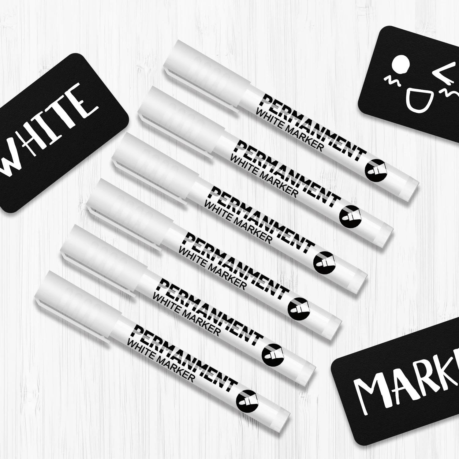 Flysea Spidol Permanen Akrilik Waterproof Quick Dry Marker 1 PCS - LS-9601 Gambar produk Flysea Spidol Permanen Akrilik Waterproof Quick Dry Marker 1 PCS - LS-9601 - 3