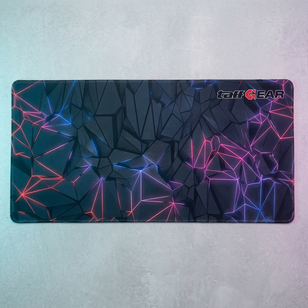 TaffGEAR Mouse Pad Gaming Polygonal Desk Mat Anti Slip 600x300x3mm - LM-990 Gambar produk TaffGEAR Mouse Pad Gaming Polygonal Desk Mat Anti Slip 600x300x3mm - LM-990 - 2