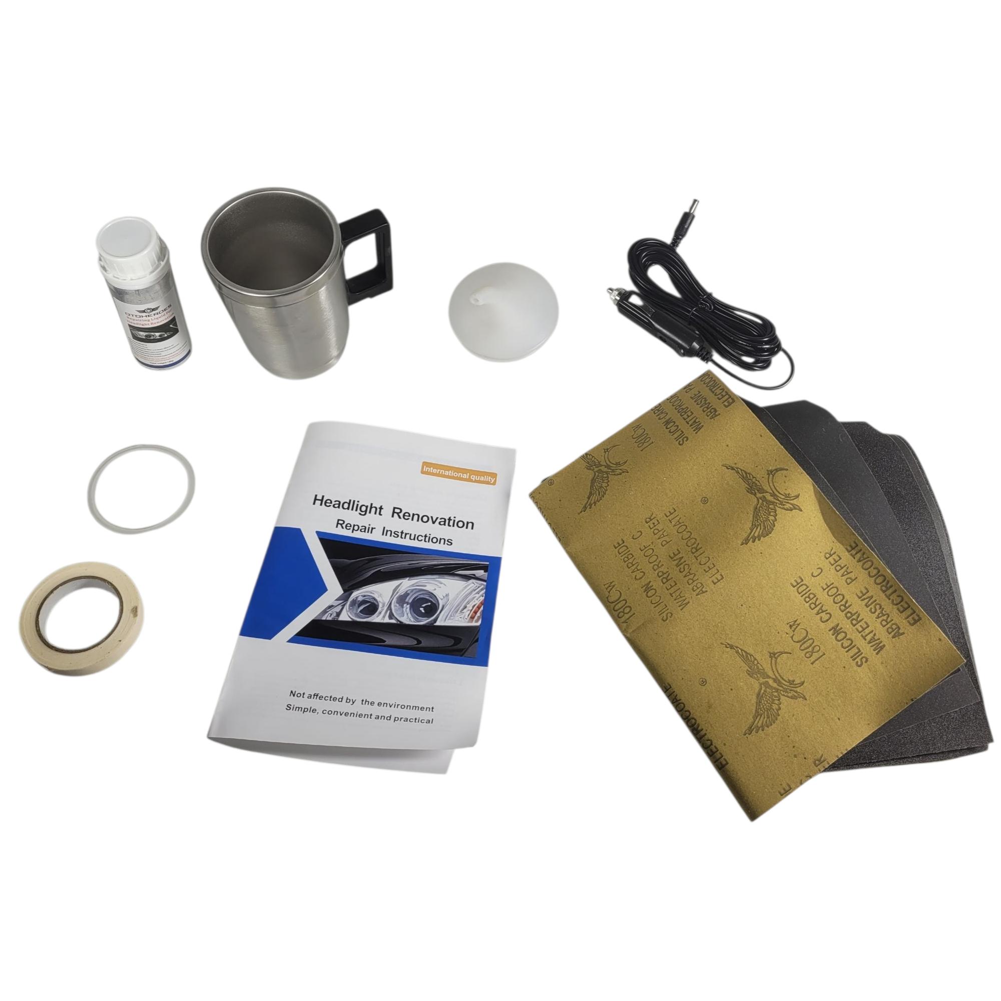 OTOHEROES Set Pembersih Lampu Mobil Polishing Cleaning Restoration Kit - M22D Gambar produk OTOHEROES Set Pembersih Lampu Mobil Polishing Cleaning Restoration Kit - M22D - 5