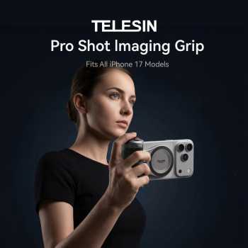 Gambar produk TELESIN Handle Selfie Grip Phone Shutter Magnetic Mount 3200mAh - P5-MP-010