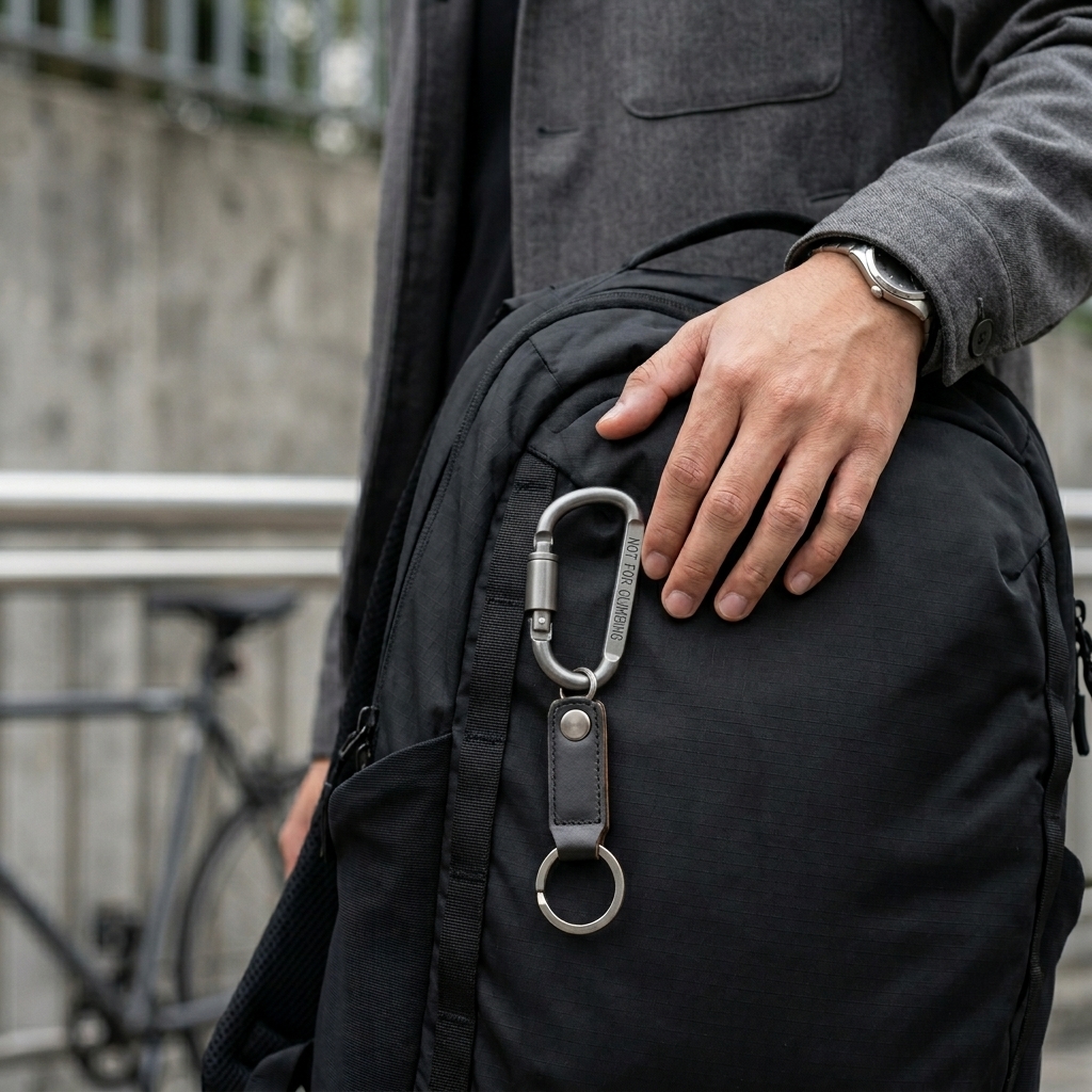 TaffSPORT Karabiner Gantungan Tas Outdoor Quickdraw Aluminium Alloy - AT76 Gambar produk TaffSPORT Karabiner Gantungan Tas Outdoor Quickdraw Aluminium Alloy - AT76 - 7