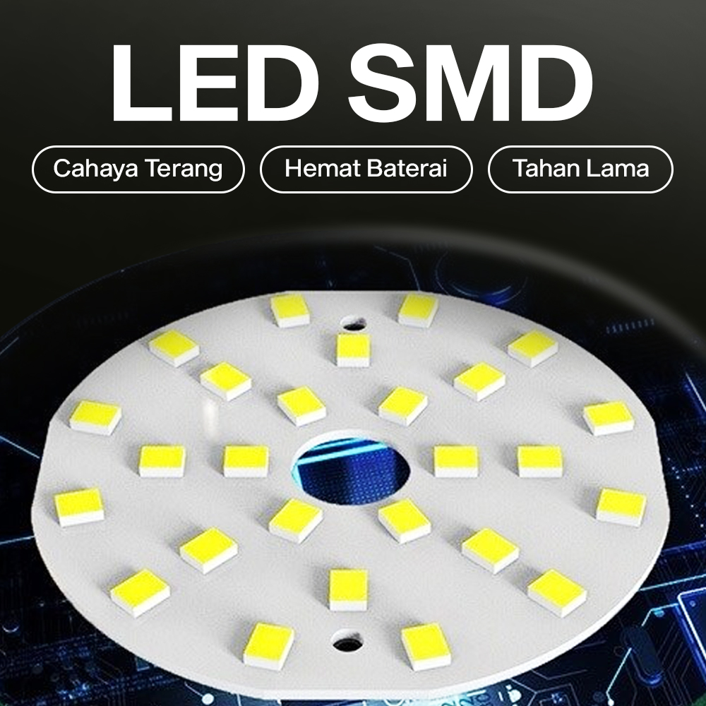 FLOODLIGHT Lampu LED Camping Tenda Waterproof 2in1 2000mAh 5V - LY01 Gambar produk FLOODLIGHT Lampu LED Camping Tenda Waterproof 2in1 2000mAh 5V - LY01 - 1