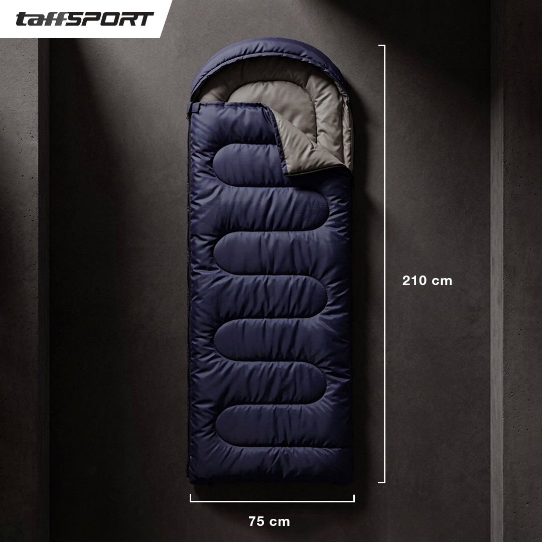 Gambar produk TaffSPORT Kantong Tidur Sleeping Bag 2in1 Envelope Model 2.1Mx75cm - TAF-KL - 8