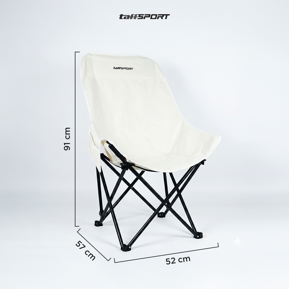 Gambar produk TaffSPORT Kursi Lipat Outdoor Camping Portable Oxford Folding Chair - TP2 - 8