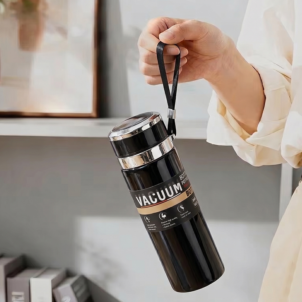 BOUTH Botol Minum Termos Tumbler Air Panas Dingin Stainless Steel 800ml - A1A9 Gambar produk BOUTH Botol Minum Termos Tumbler Air Panas Dingin Stainless Steel 800ml - A1A9 - 6