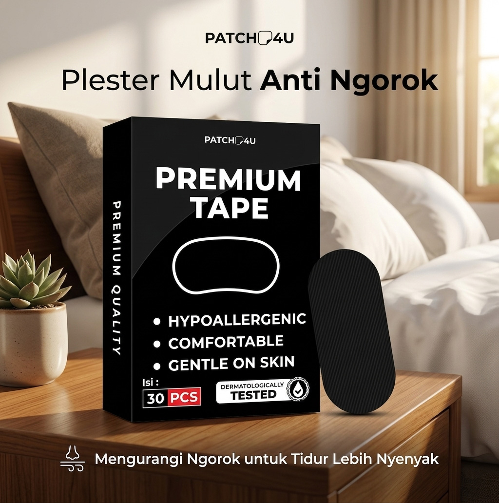 WIZER Plester Mulut Anti Ngorok Mouth Tape Sleeping Snoring 30PCS - WI1 Gambar produk WIZER Plester Mulut Anti Ngorok Mouth Tape Sleeping Snoring 30PCS - WI1 - Utama