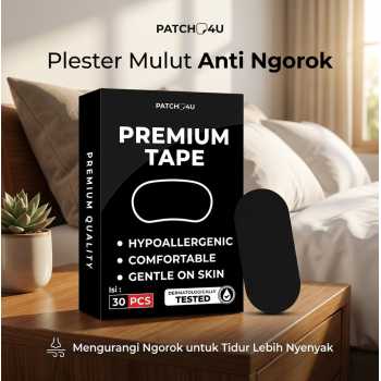 WIZER Plester Mulut Anti Ngorok Mouth Tape Sleeping Snoring 30PCS - WI1