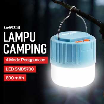 TaffLED Lampu LED Camping Lantern 5 Modes Waterproof 800mAh - 511