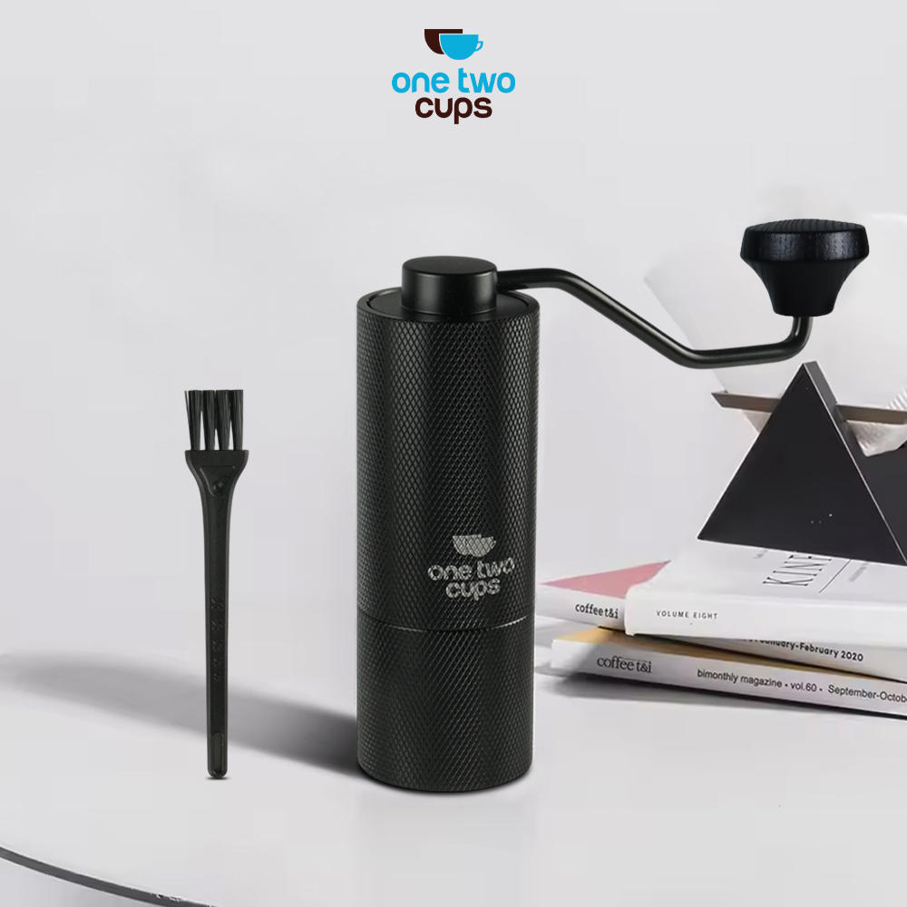 One Two Cups Penggiling Kopi Manual Coffee Grinder Burr Stainless - JN60 Gambar produk One Two Cups Penggiling Kopi Manual Coffee Grinder Burr Stainless - JN60 - 6
