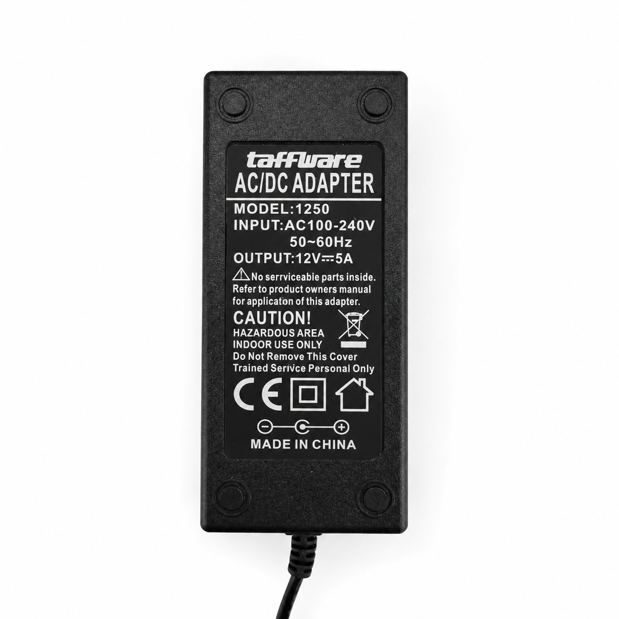 Taffware Adaptor Power Supply Converter LED AC to DC 12V 5A 60W - 1250 Gambar produk Taffware Adaptor Power Supply Converter LED AC to DC 12V 5A 60W - 1250 - 3