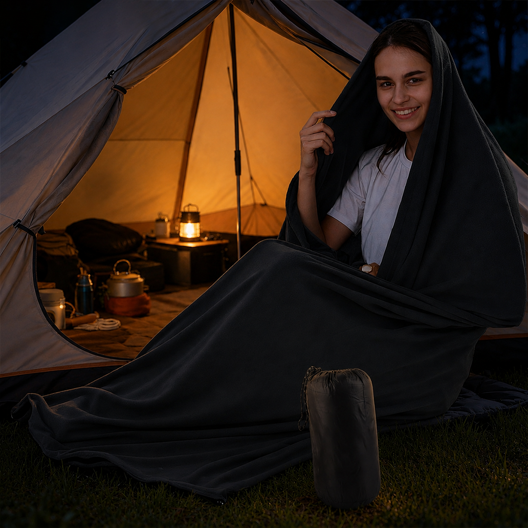 MOHERE Kantong Tidur Portable Camping Sleeping Bag Fleece Outdoor - MH1 Gambar produk MOHERE Kantong Tidur Portable Camping Sleeping Bag Fleece Outdoor - MH1 - 6