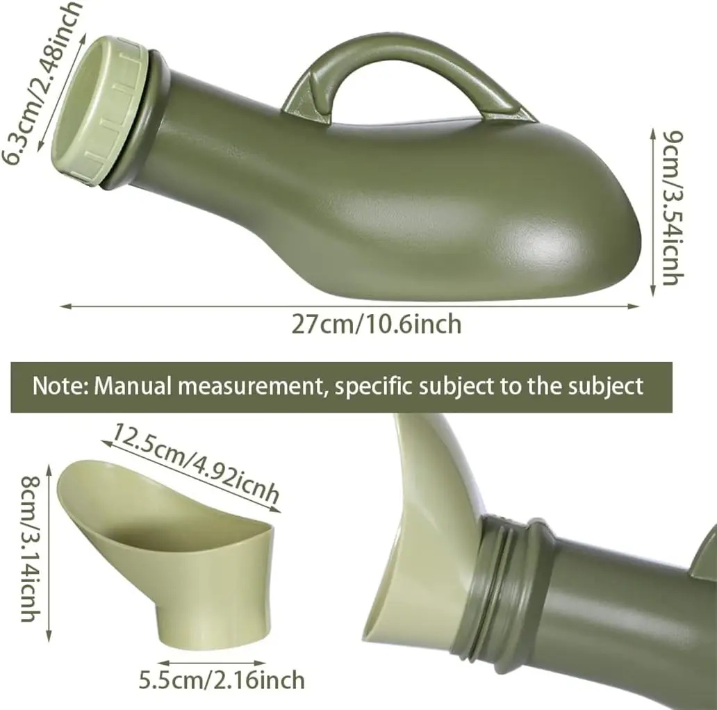 SEVENA Pispot Urinal Portable Botol Tempat Pipis Anti Bocor 1L - Y1300 Gambar produk SEVENA Pispot Urinal Portable Botol Tempat Pipis Anti Bocor 1L - Y1300 - Kemasan
