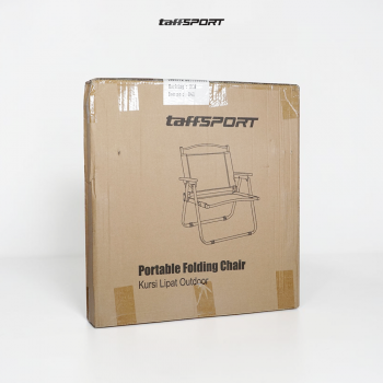 Gambar produk TaffSPORT Kursi Lipat Outdoor Camping Portable Foldable Oxford 600D M - YH6 - Kemasan