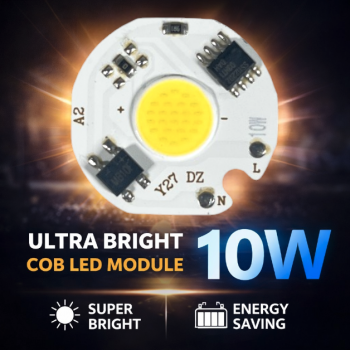Ovicart Chip LED Lampu COB Floodlight Spotlight 6000-6500K 220V 10W - HO50