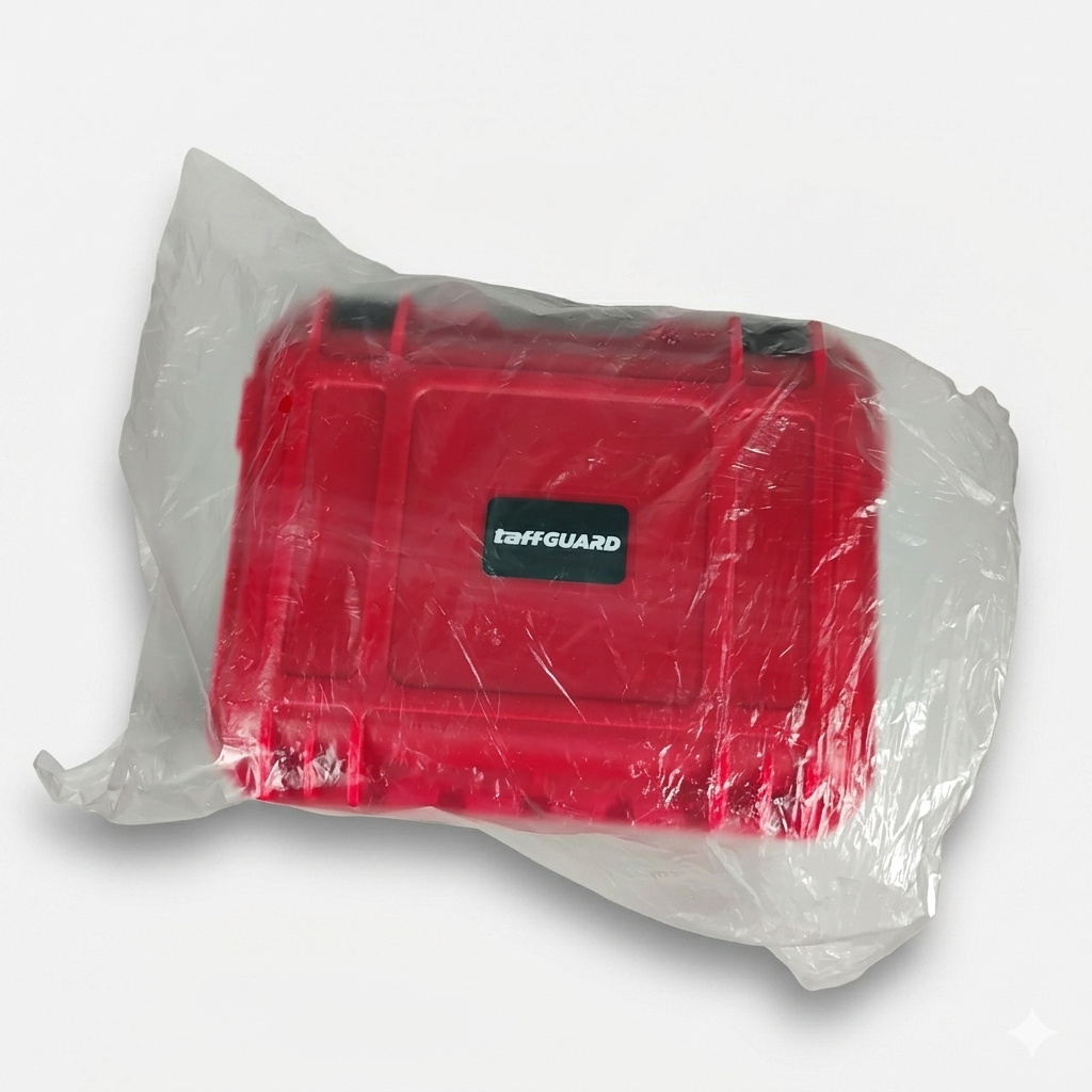 TaffGUARD Kotak Perkakas Jinjing Storage Tool Box Bag with Sponge 28.7x22x15.2cm - TH01 Gambar produk TaffGUARD Kotak Perkakas Jinjing Storage Tool Box Bag with Sponge 28.7x22x15.2cm - TH01 - Kemasan
