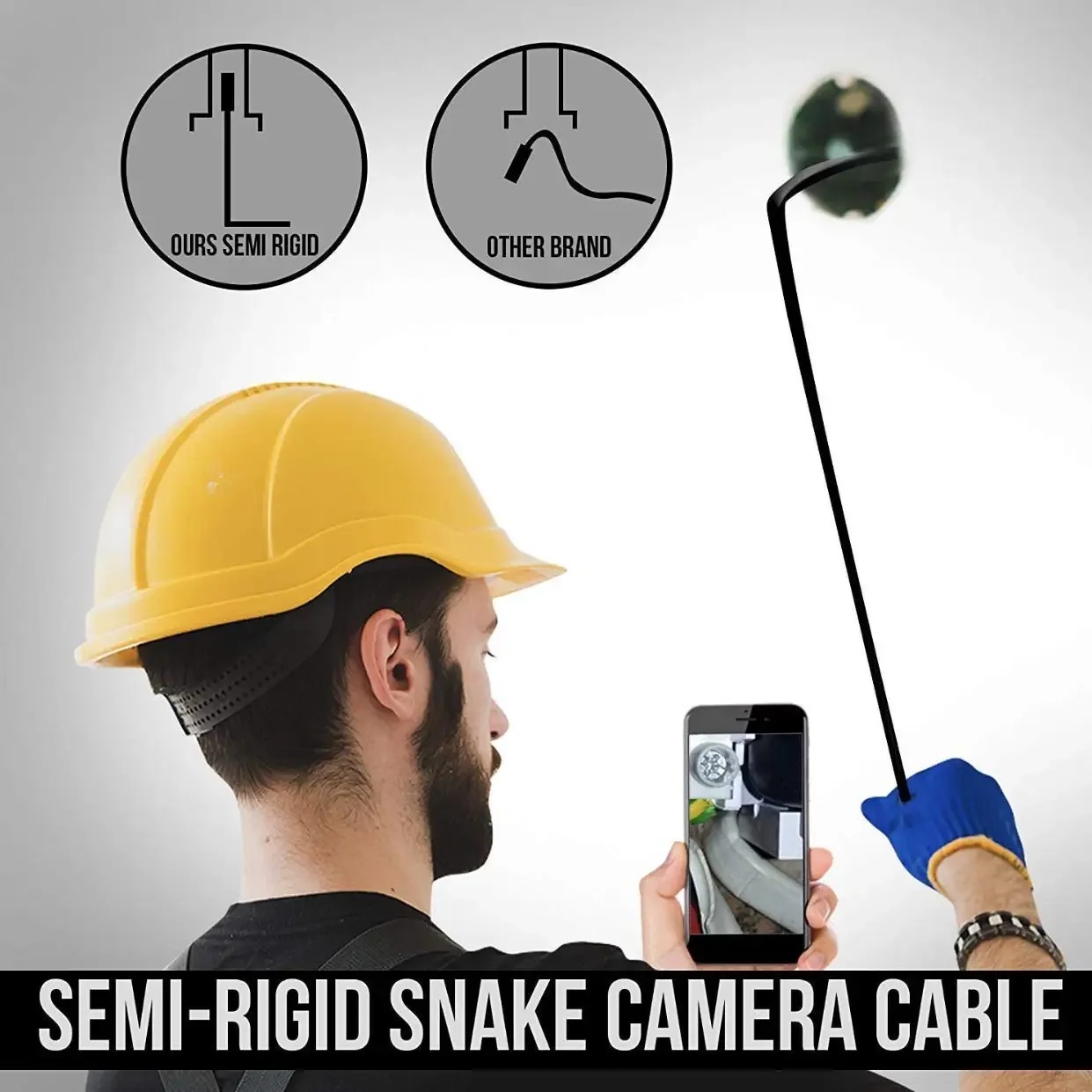 Anduroi Kamera Endoskop Industrial Borescope 3in1 1200P 2MP IP68 5M - AN100 Gambar produk Anduroi Kamera Endoskop Industrial Borescope 3in1 1200P 2MP IP68 5M - AN100 - 4