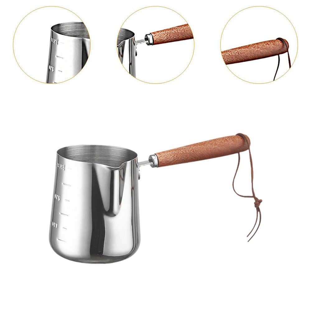One Two Cups Gelas Milk Jug Pitcher Espresso Latte Art Pot 600ml - S09 Gambar produk One Two Cups Gelas Milk Jug Pitcher Espresso Latte Art Pot 600ml - S09 - 2