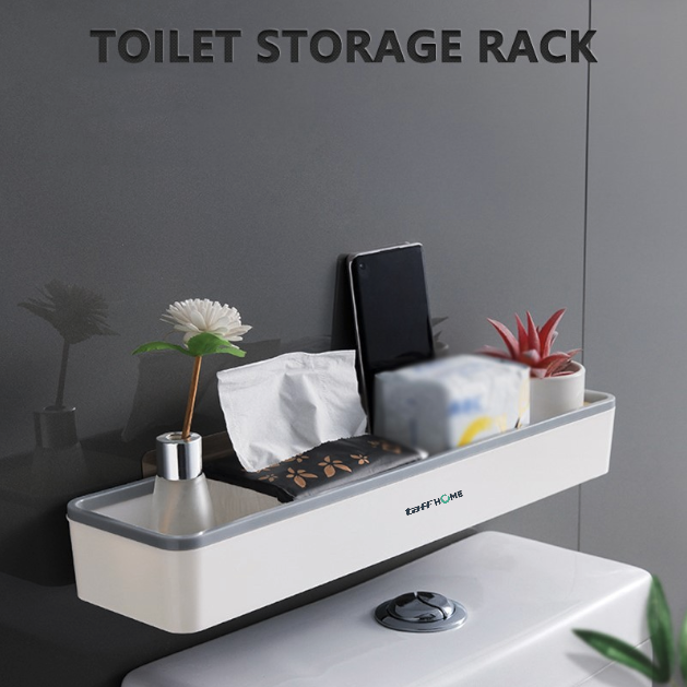 TaffHOME Rak Dinding Kamar Mandi Organizer Rack Stable and Firm 41.5cm - SQ-5305 Gambar produk TaffHOME Rak Dinding Kamar Mandi Organizer Rack Stable and Firm 41.5cm - SQ-5305 - Utama