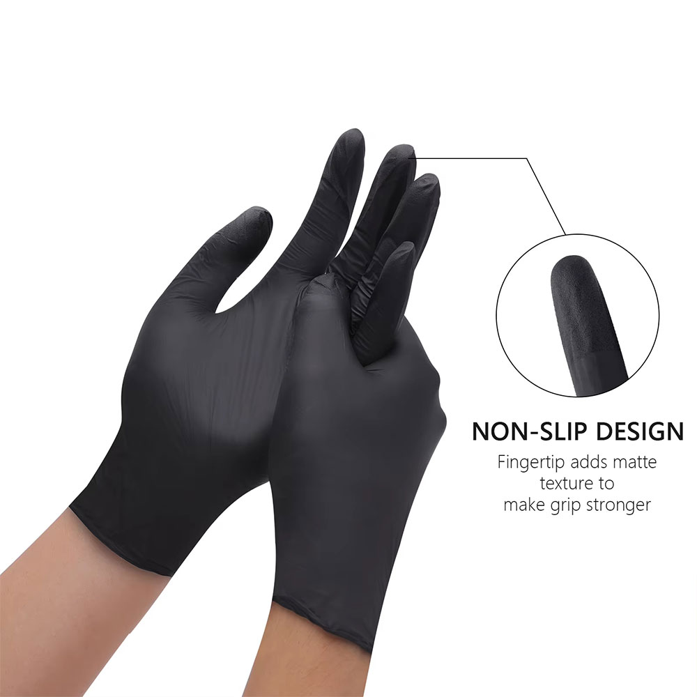 Hobf Sarung Tangan Nitril Karet Cuci Piring Cleaning Gloves Disposable M - ST010 Gambar produk Hobf Sarung Tangan Nitril Karet Cuci Piring Cleaning Gloves Disposable M - ST010 - 1