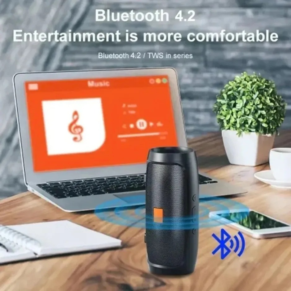 Mengear Speaker Bluetooth Portable Surroud Sound HiFi 800mAh 6W - S50 Gambar produk Mengear Speaker Bluetooth Portable Surroud Sound HiFi 800mAh 6W - S50 - 2