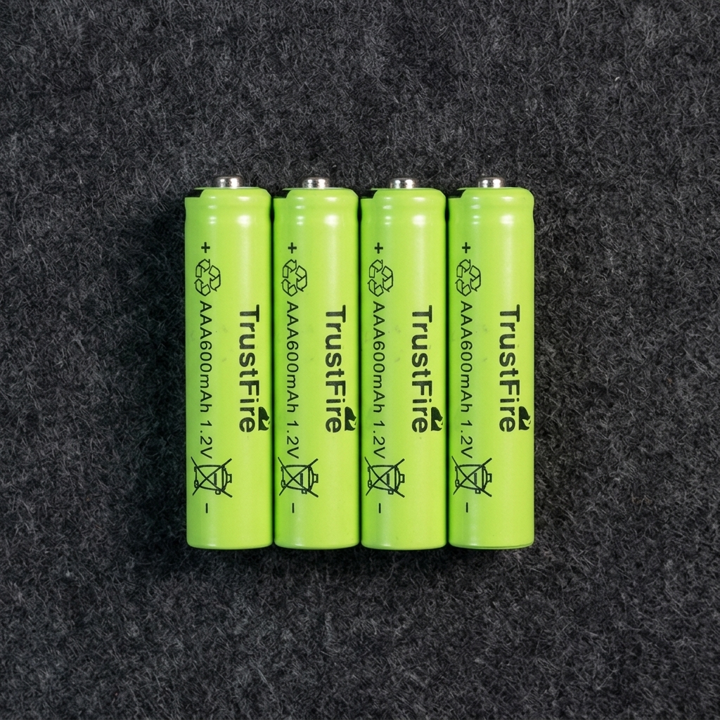 TrustFire Baterai Isi Ulang AAA Ni-MH Button Top 600mAh 1.2V 4 PCS - DR600 Gambar produk TrustFire Baterai Isi Ulang AAA Ni-MH Button Top 600mAh 1.2V 4 PCS - DR600 - 4