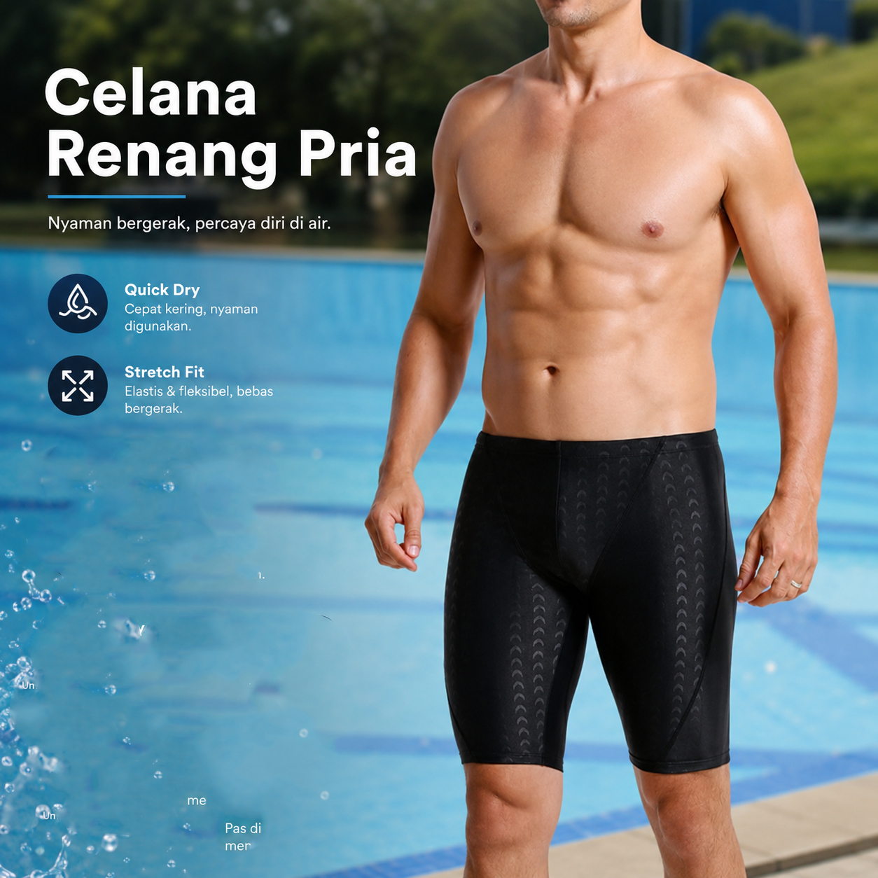Xiayi Chaonan Celana Renang Pria Dewasa Swimming XL - 1706-1 Gambar produk Xiayi Chaonan Celana Renang Pria Dewasa Swimming XL - 1706-1 - Utama