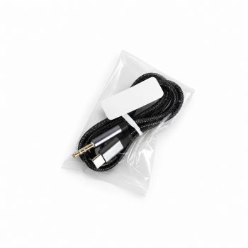 Gambar produk ChicRain Kabel Audio Speaker USB Type C to AUX 3.5mm Stable Signal 1M - CR-35 - Kemasan