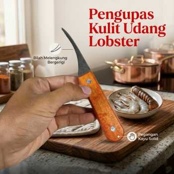 SUGARS Peeler Pisau Pengupas Kulit Udang Lobster - WYV737