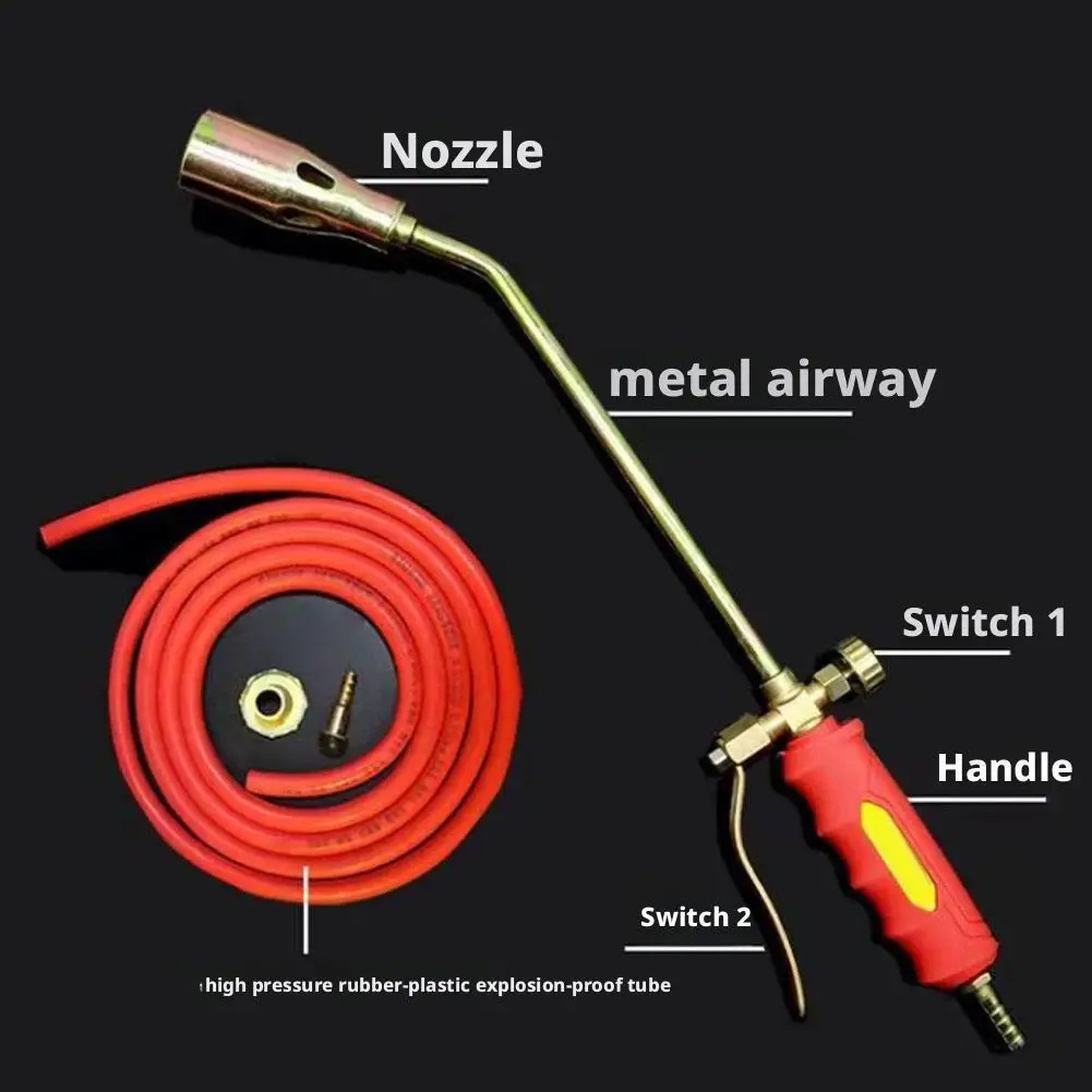 ZEHEN Alat Bakar Gas LPG Heating Torch Flamethrower Double Switch 35mm - ZS30 Gambar produk ZEHEN Alat Bakar Gas LPG Heating Torch Flamethrower Double Switch 35mm - ZS30 - 4