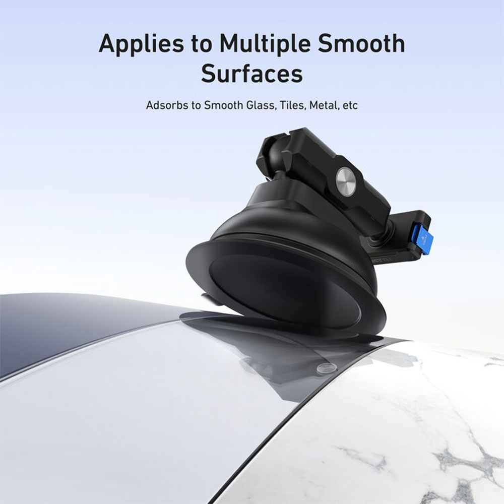 TELESIN Suction Cup Car Holder Action Camera for DJI Osmo Action 3/4/5 - S3-SUS-05-TDJ Gambar produk TELESIN Suction Cup Car Holder Action Camera for DJI Osmo Action 3/4/5 - S3-SUS-05-TDJ - 5