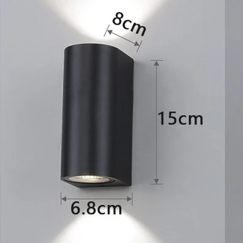 JUMEI Lampu Dinding Hias Outdoor Double Head Waterproof IP65 6W Natural White 6000K - DH-10 Gambar produk JUMEI Lampu Dinding Hias Outdoor Double Head Waterproof IP65 6W Natural White 6000K - DH-10 - Kemasan