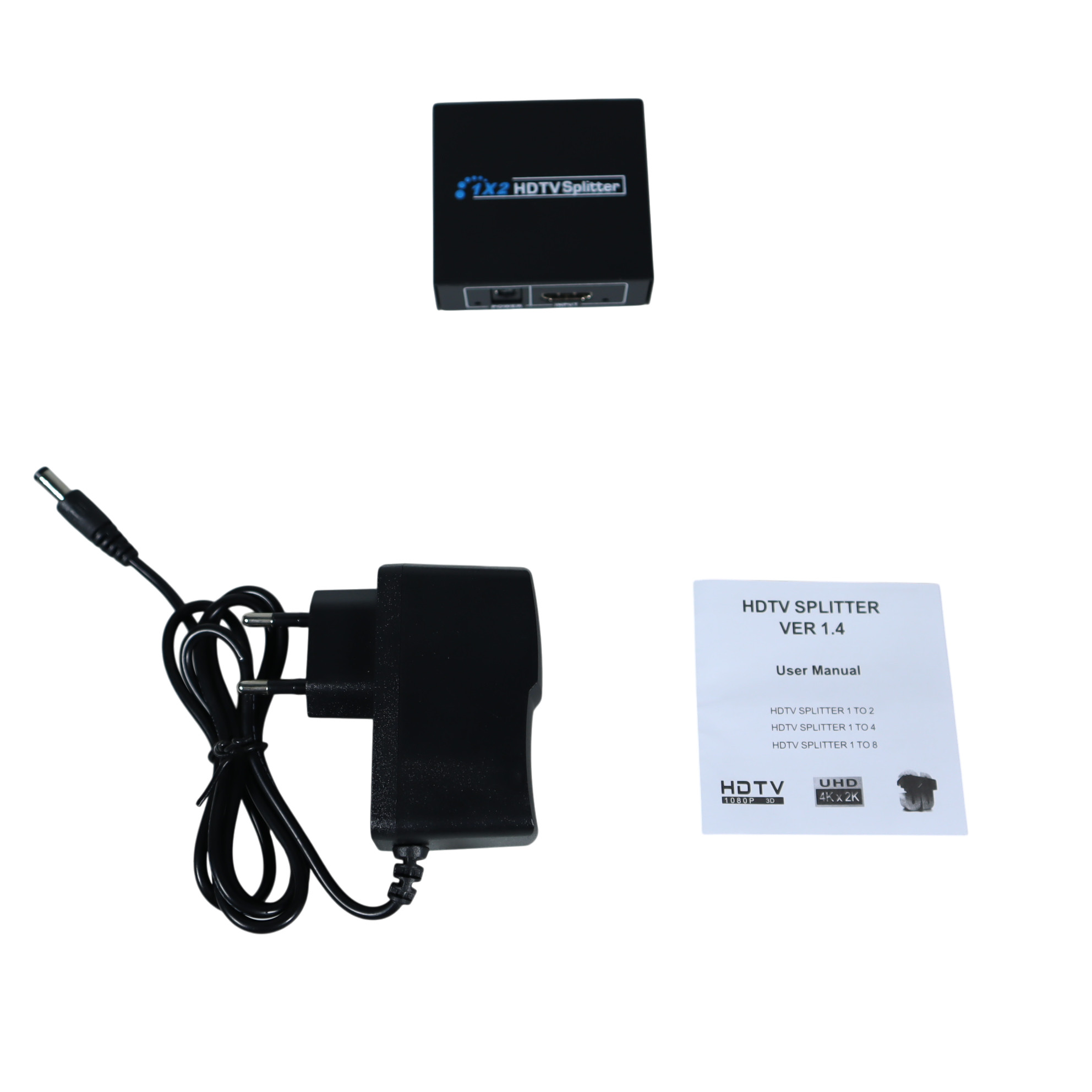 HDMI Splitter 1x2 v1.4D ViewHD 1080p - PC-47 Gambar produk HDMI Splitter 1x2 v1.4D ViewHD 1080p - PC-47 - 8