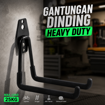 MCIRON Gantungan Dinding Hook Wall Mount Organizer Heavy Duty - MC001