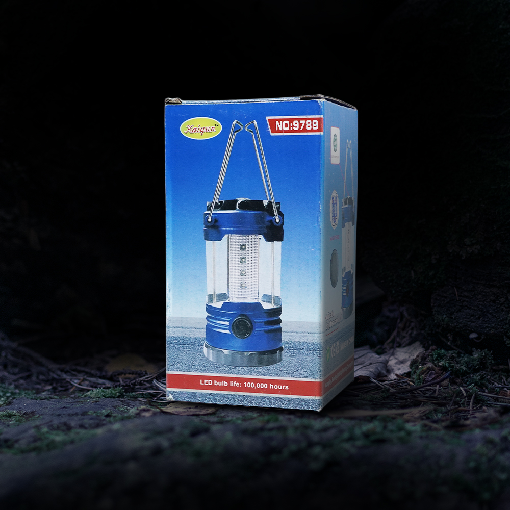 Kaiyun Lampu LED Camping Gantung Waterproof Emergency Lamp Cool White - 9789 Gambar produk Kaiyun Lampu LED Camping Gantung Waterproof Emergency Lamp Cool White - 9789 - Kemasan