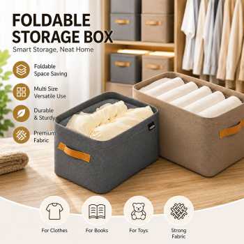 FAROOT Kotak Penyimpan Pakaian Storage Box Wardrobe Foldable - FR300