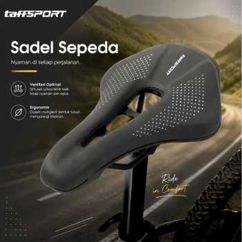 TaffSPORT Sadel Sepeda Breathable Wear Resistant PU Leather - FX25
