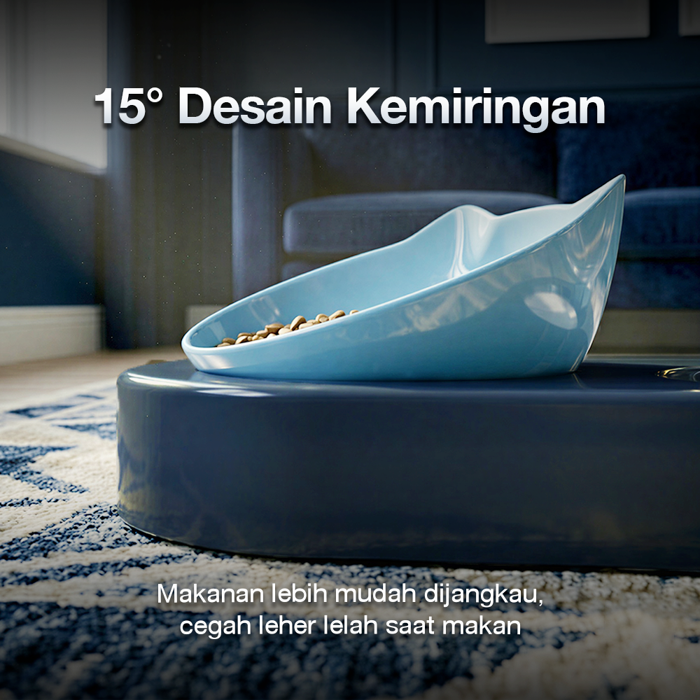 PTLOM Tempat Makan Minum Hewan Peliharaan Kucing Anjing Feeding Dishes - C-505 Gambar produk PTLOM Tempat Makan Minum Hewan Peliharaan Kucing Anjing Feeding Dishes - C-505 - 2
