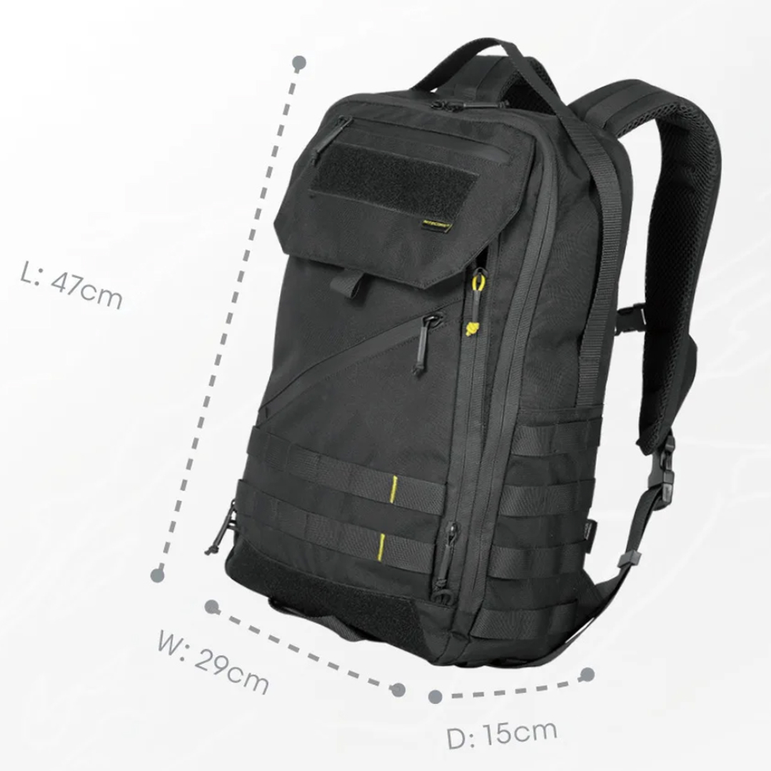 NITECORE Tas Ransel Laptop 15.6 Inch 500D Cordura MOLLE System 23L - BP23 PRO Gambar produk NITECORE Tas Ransel Laptop 15.6 Inch 500D Cordura MOLLE System 23L - BP23 PRO - 6