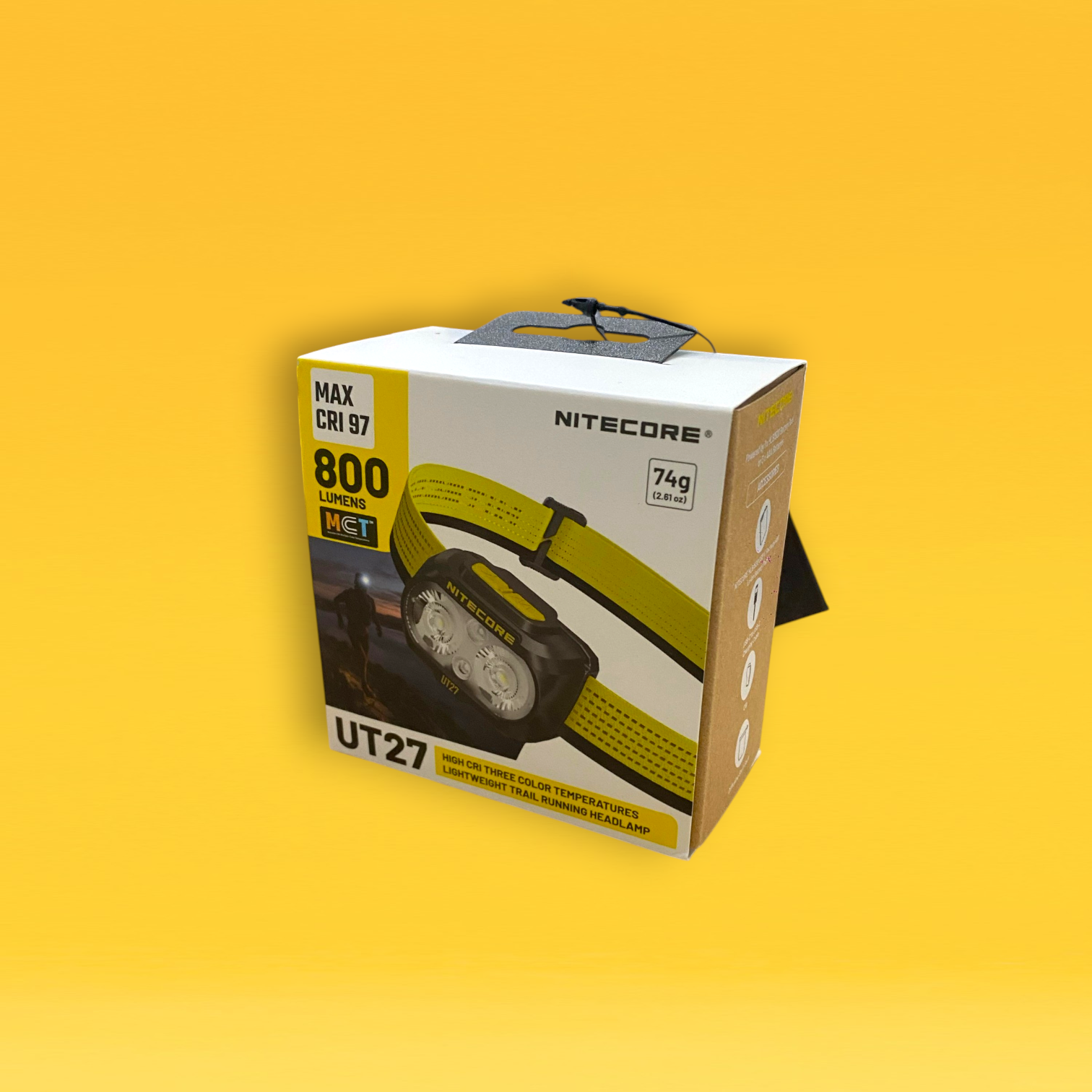 Gambar produk NITECORE Senter Kepala Headlamp UHE LED Triple Light IP66 800 Lumens - UT27 - Kemasan