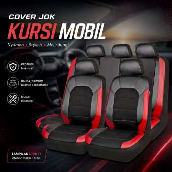CAR PASS Cover Jok Kursi Mobil Universal Car Seat Cover PU Leather - R25