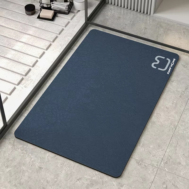 TaffHOME Keset Kamar Mandi Anti Slip Diatomite Quick Dry 40x60cm - LA50 Gambar produk TaffHOME Keset Kamar Mandi Anti Slip Diatomite Quick Dry 40x60cm - LA50 - 1
