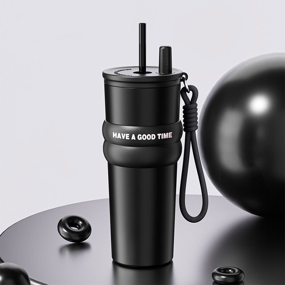 One Two Cups Botol Minum Tumbler Air Panas Dingin with Straw 710ml - YS-1000 Gambar produk One Two Cups Botol Minum Tumbler Air Panas Dingin with Straw 710ml - YS-1000 - Utama