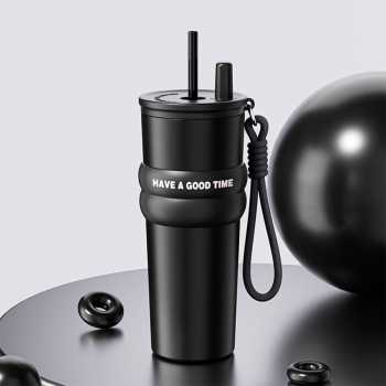 One Two Cups Botol Minum Tumbler Air Panas Dingin with Straw 710ml - YS-1000