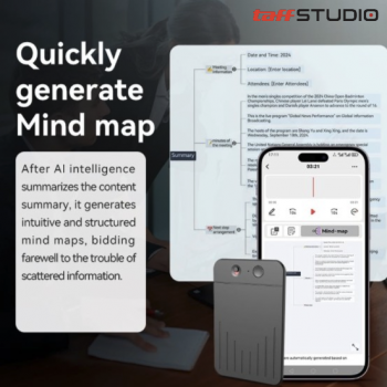 TaffSTUDIO Perekam Suara Cerdas Transcribe Audio to Text with ChatGPT - A3