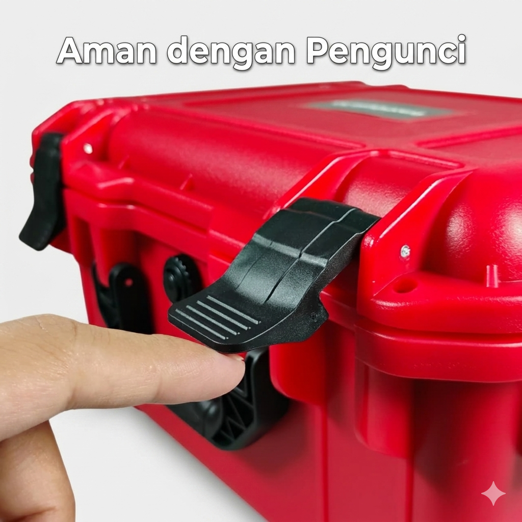 TaffGUARD Kotak Perkakas Jinjing Storage Tool Box Bag with Sponge 28.7x22x15.2cm - TH01 Gambar produk TaffGUARD Kotak Perkakas Jinjing Storage Tool Box Bag with Sponge 28.7x22x15.2cm - TH01 - 4