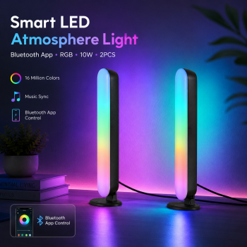 LEDA Smart LED Bluetooth Lamp Atmosphere Light RGB IP65 10W 2 PCS - LD002