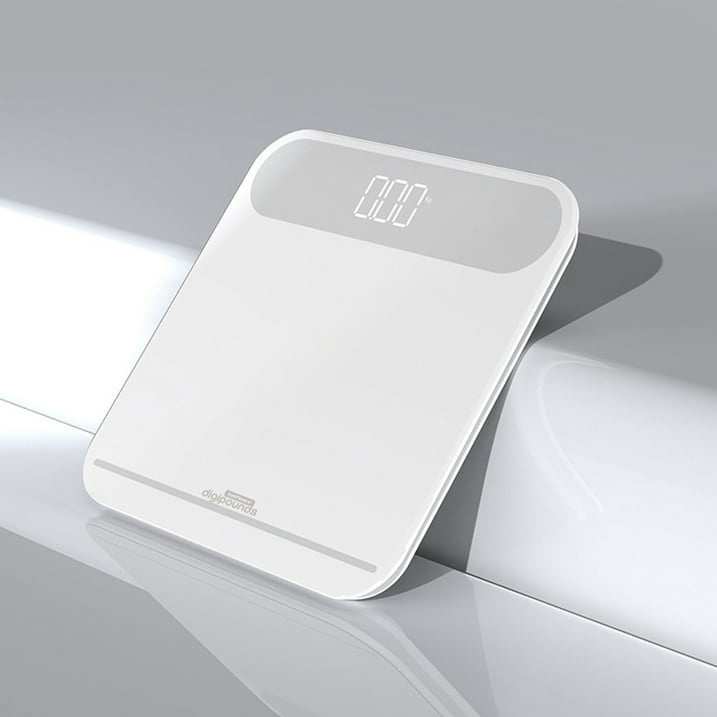 Taffware Digipounds Timbangan Badan Digital Scale Tempered Glass 180kg - B7081 Gambar produk Taffware Digipounds Timbangan Badan Digital Scale Tempered Glass 180kg - B7081 - 4